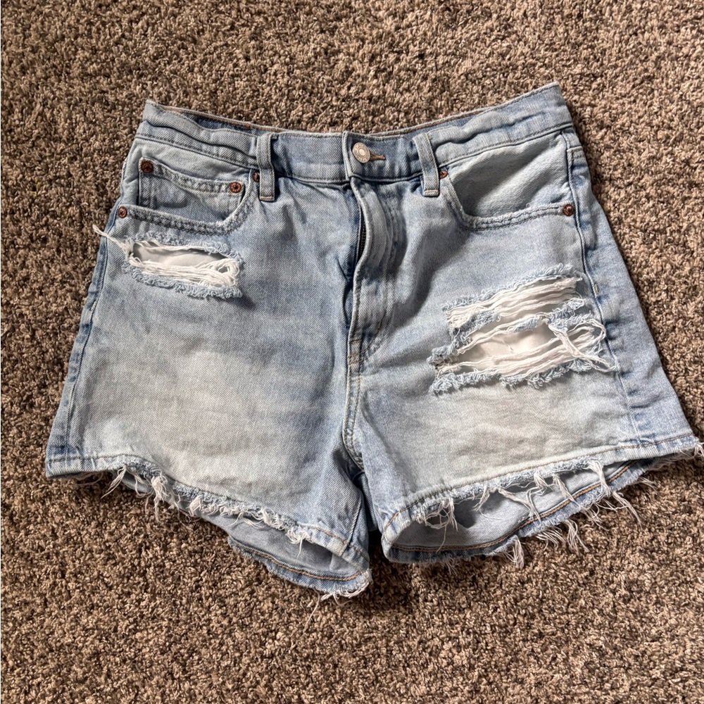 American Eagle Outfitters Highest Rise 90s Boyfriend Jean Shorts
